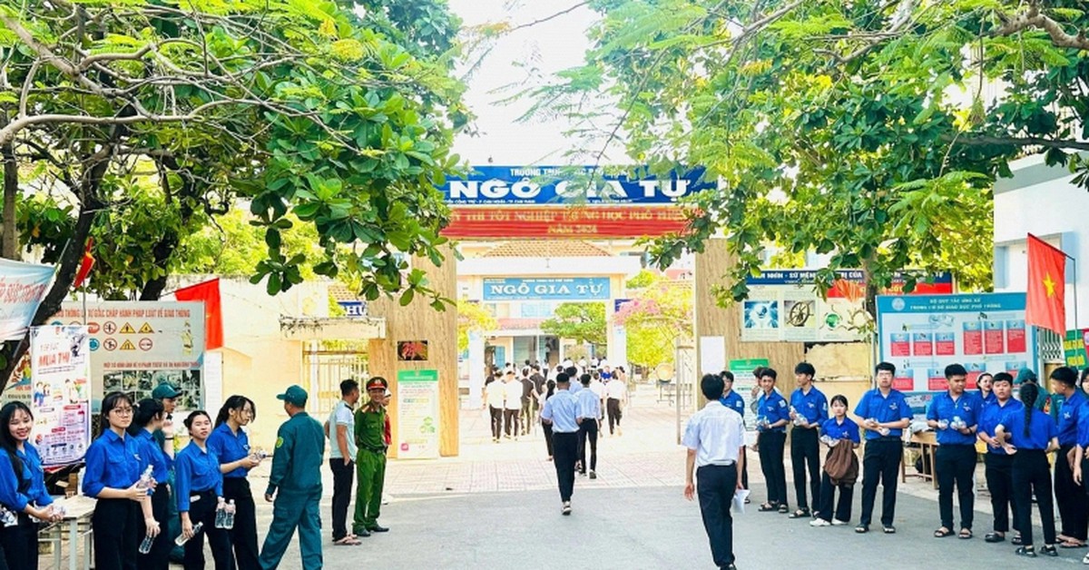 Vụ thí sinh mang điện thoại vào phòng thi nhưng không bị lập biên bản ở Khánh Hòa: Xem xét xử lý những người làm công tác coi thi