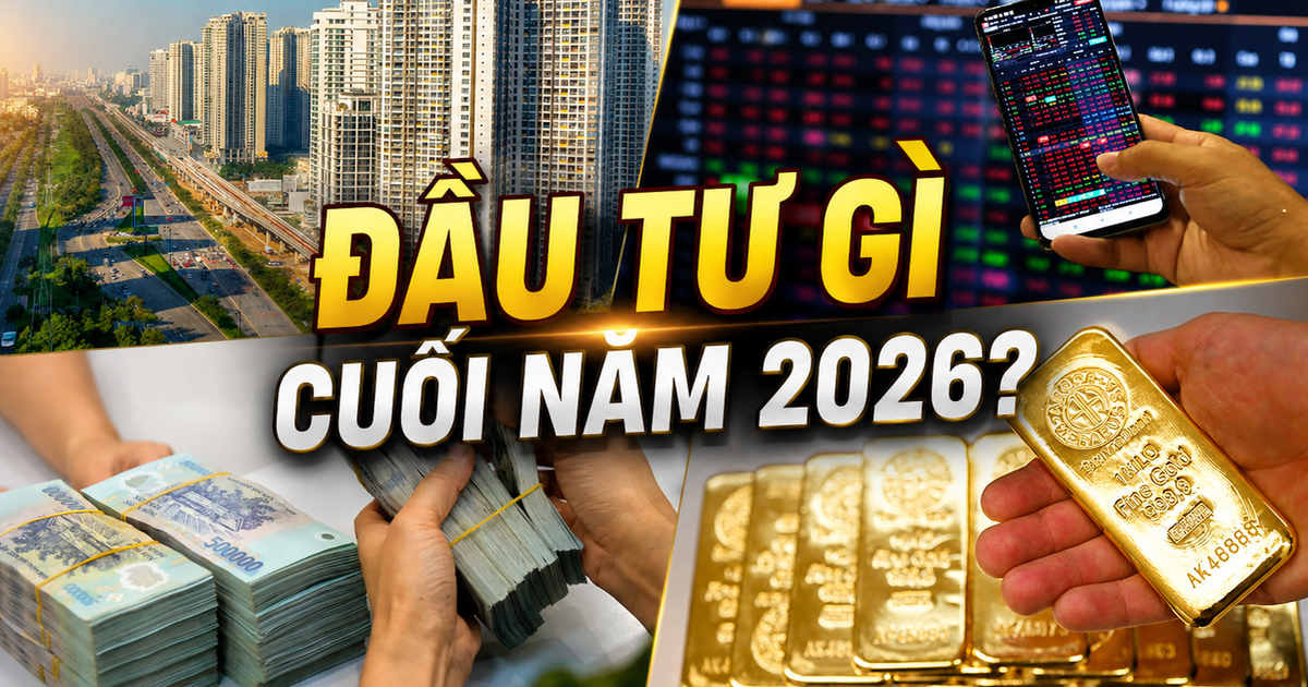 Vàng tăng 300% trong 3 năm, tiền gửi lên tới 9%...