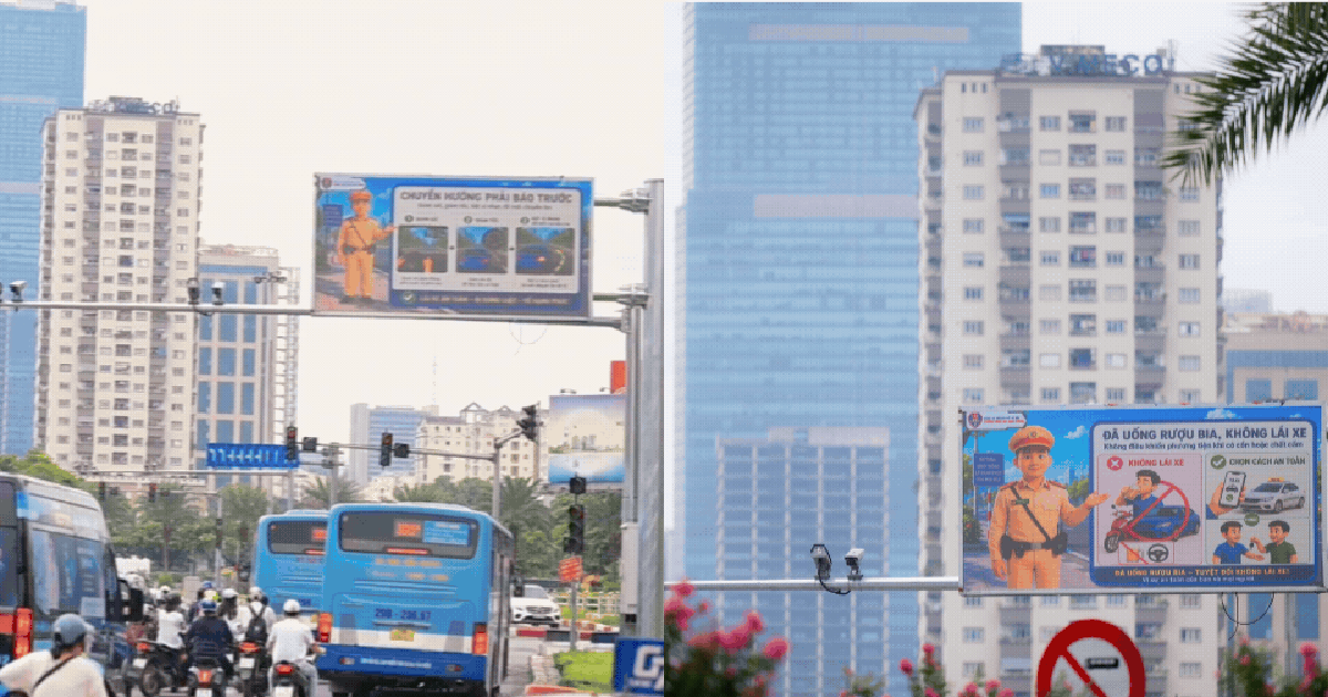 Cận cảnh hệ thống giao thông thông minh vừa "lên sóng" tại Hà Nội: 5.000 camera AI phối hợp cùng 36 màn hình LED bao quanh khắp phố phường