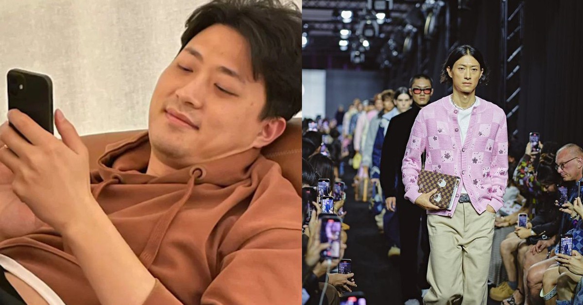 "Ông chú văn phòng” nặng 90kg lột xác thành model mở màn cho Louis Vuitton khiến hơn 4 triệu người phải nể