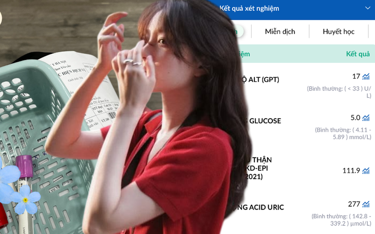 30 tuổi, lần đầu quan tâm chỉ số xét nghiệm máu