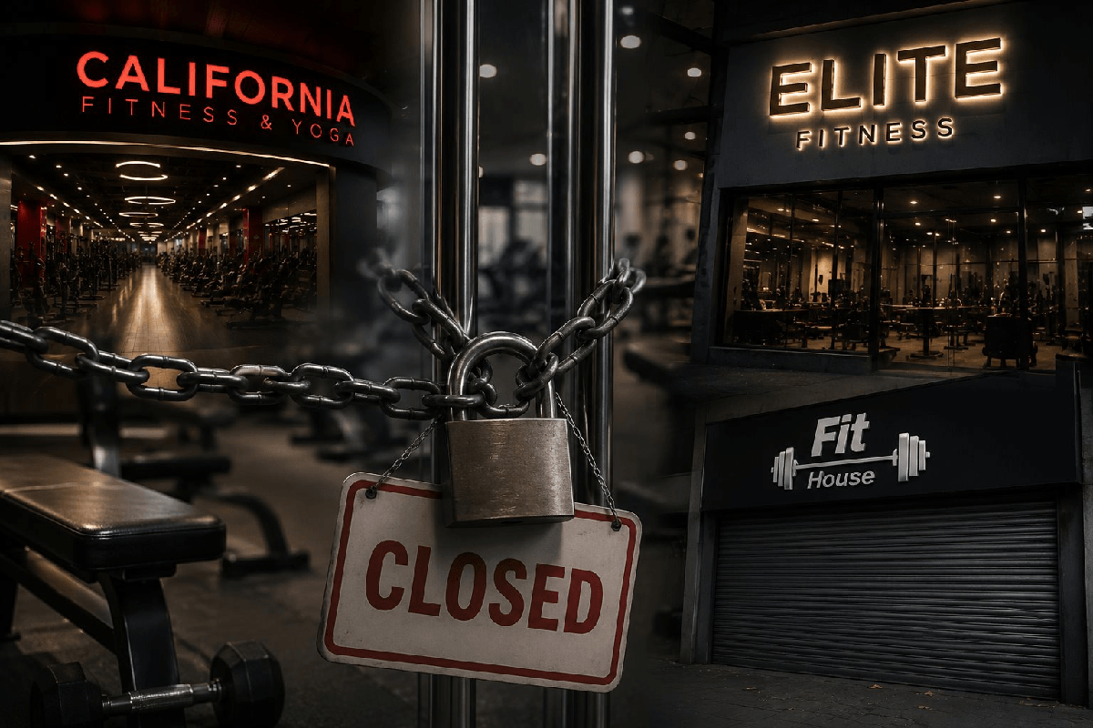 Chuỗi phòng tập hạng sang Elite, California "thi nhau" đóng cửa, một phòng gym 10 năm tuổi khác chịu chung số phận vì "mất khả năng trả nợ"