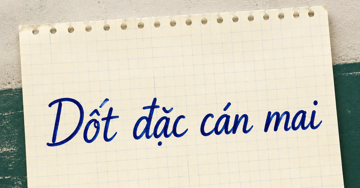 Vì sao gọi là "Dốt đặc cán mai"?
