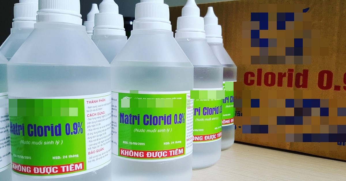 Lời khuyên dành cho những người hay dùng nước muối sinh lý