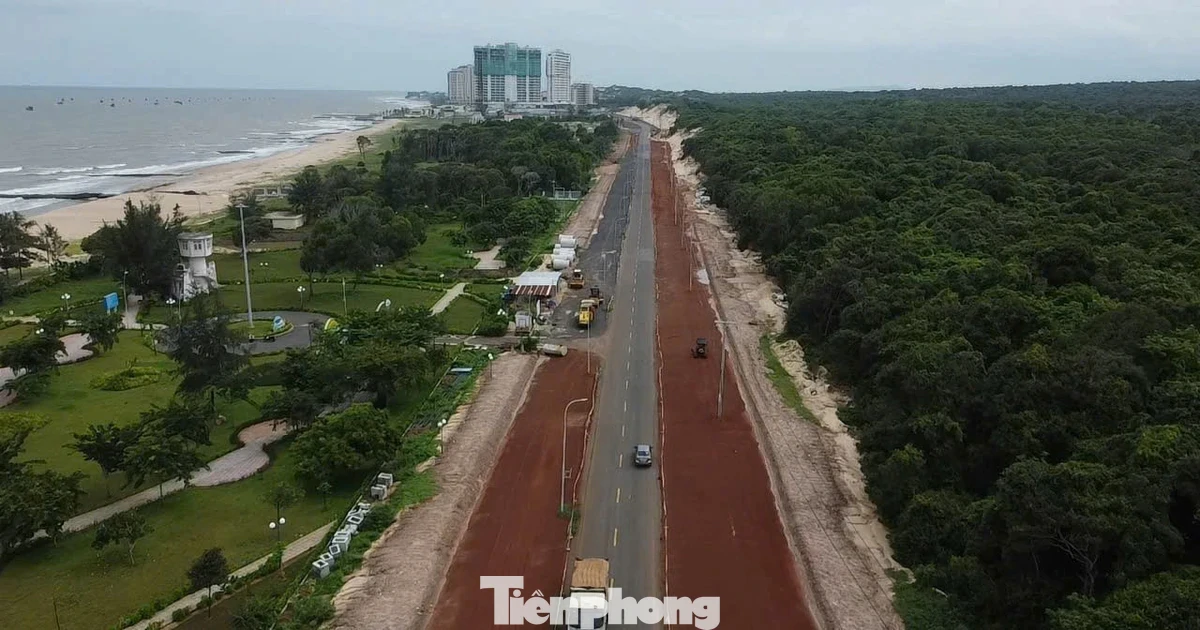 Đường ven biển TPHCM - Lâm Đồng "khát" vật liệu, mặt bằng