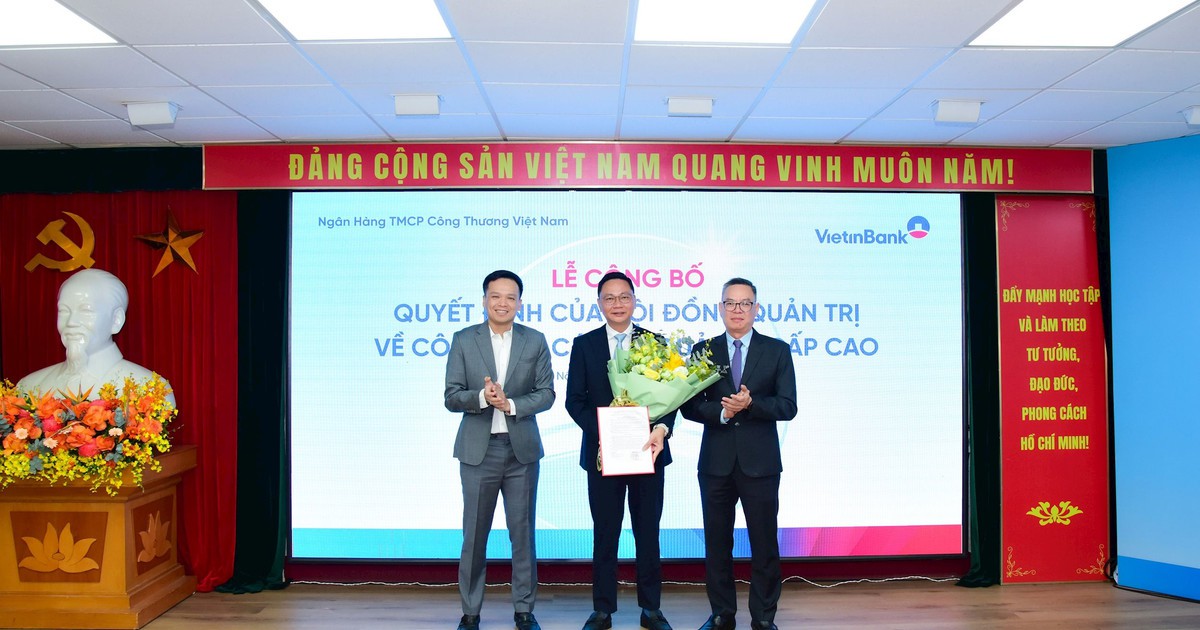 Ông Nguyễn Thanh Tùng giữ chức vụ Phó Tổng Giám đốc VietinBank