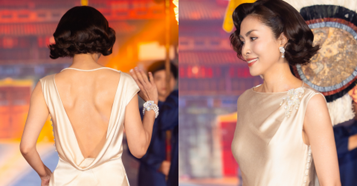 Clip hot nhất ngày Tăng Thanh Hà tái xuất, cú xoay lưng khoe xương cánh bướm đẹp cỡ này!
