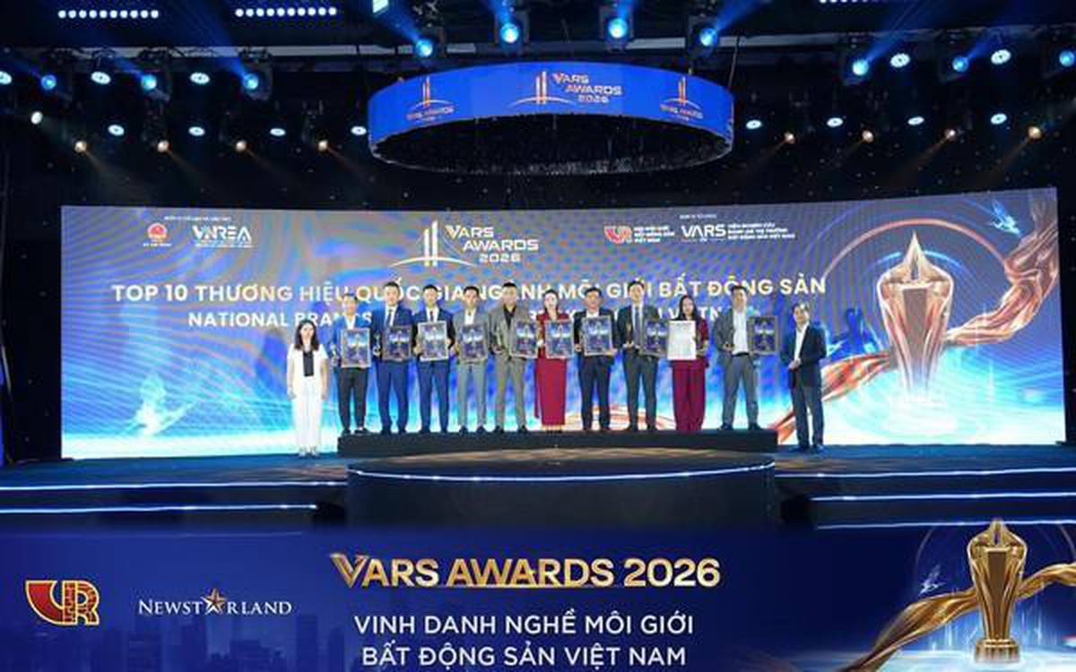 Newstarland ghi dấu ấn tại VARS Awards 2026, khẳng định vị thế tiên phong
