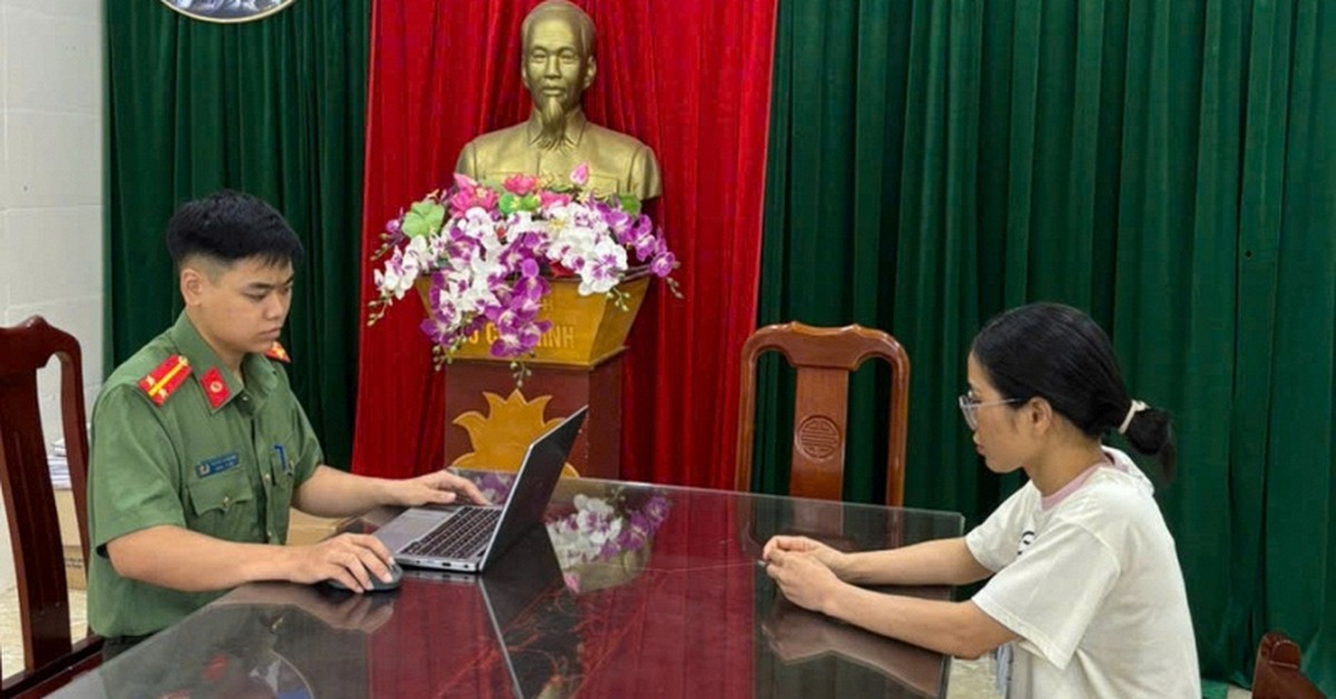 Thi hành Lệnh bắt tạm giam giáo viên Trần Thị Huệ SN 1993