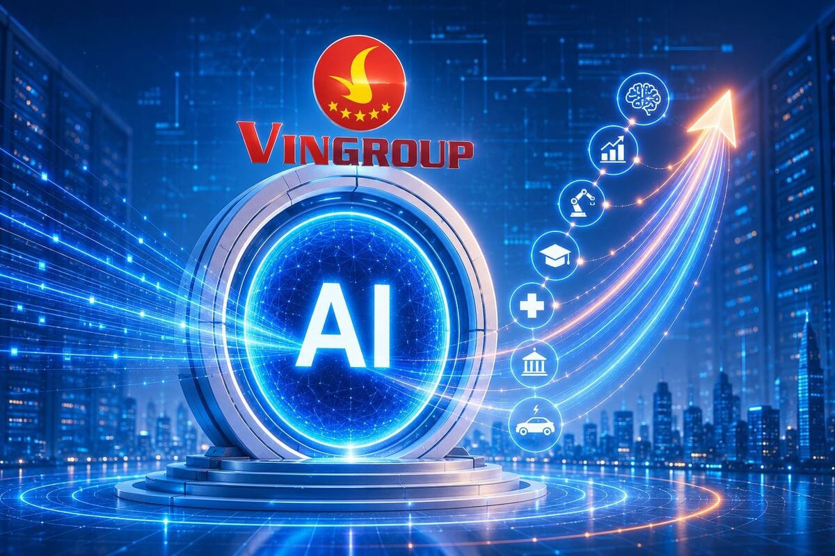 Vingroup bước vào sân chơi AI hàng trăm tỷ tham số, xây hạ tầng kinh tế dữ  liệu