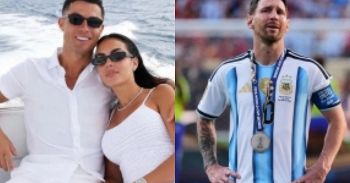 Sự thật đằng sau bức ảnh bạn gái Ronaldo “cà khịa” Messi