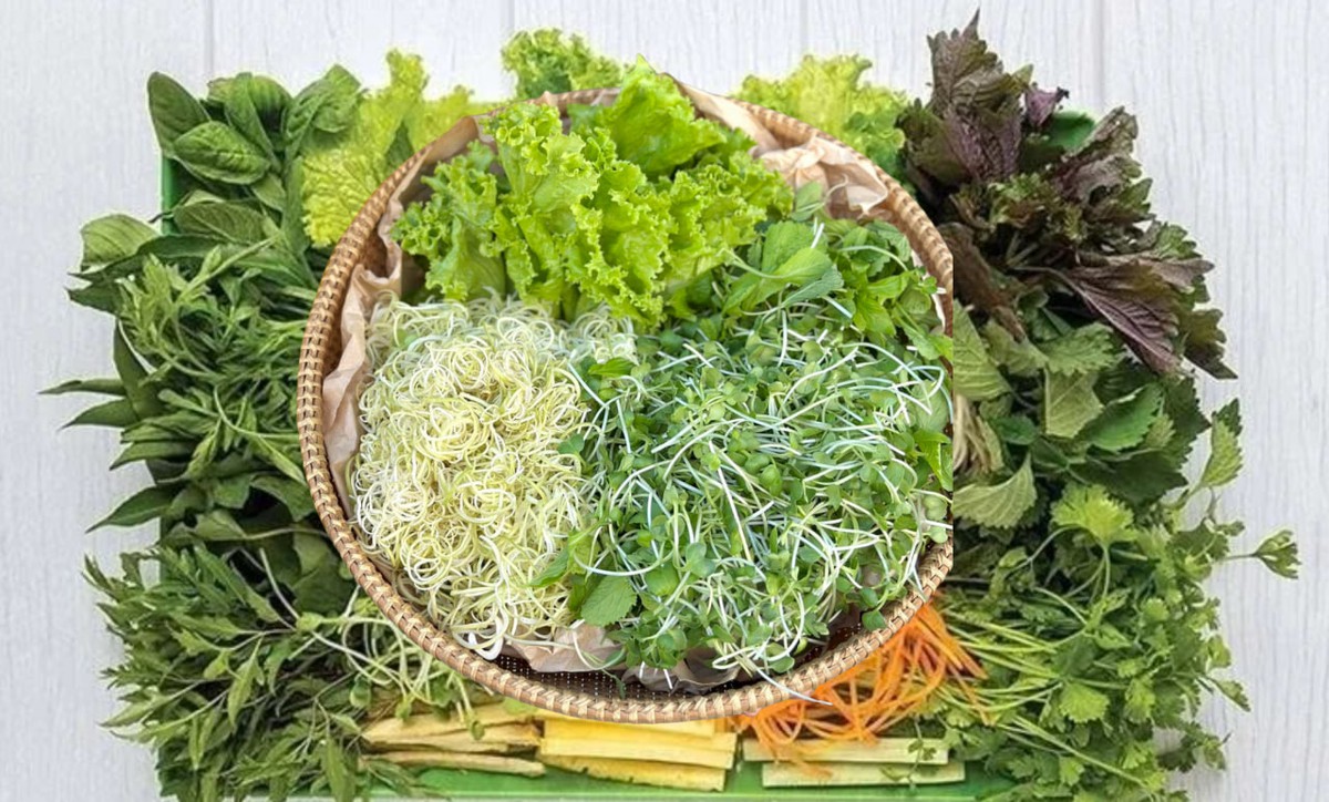 Vì sao người Việt ăn gì cũng phải có rau sống đi kèm?