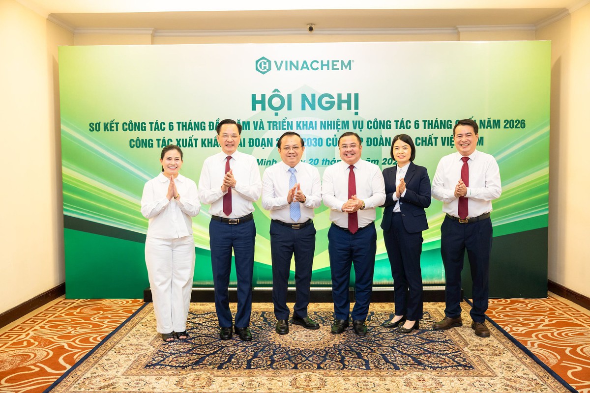 Vinachem nhắm mục tiêu doanh thu vượt 100.000 tỷ đồng, kim ngạch xuất khẩu vượt 1 tỷ USD