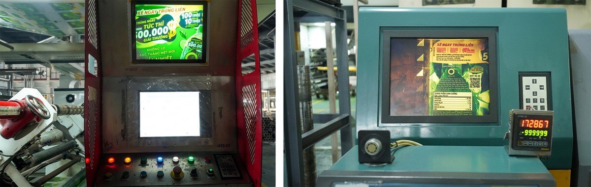 Bên trong dây chuyền tạo hơn 500.000 mã trúng thưởng của "Xé ngay trúng liền"