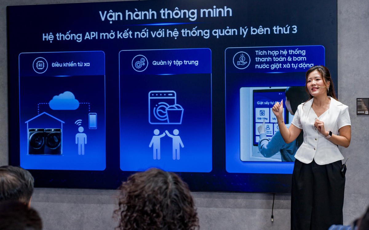 Samsung ra mắt máy giặt sấy thương mại mới, tăng hiệu quả vận hành cho doanh nghiệp