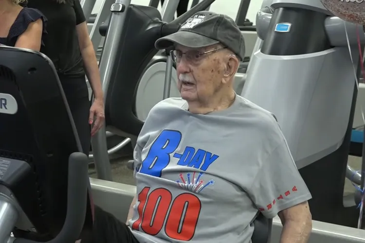 Cụ ông 100 tuổi vẫn tập gym 5 ngày/tuần quyết sống khỏe thêm 32 năm nữa