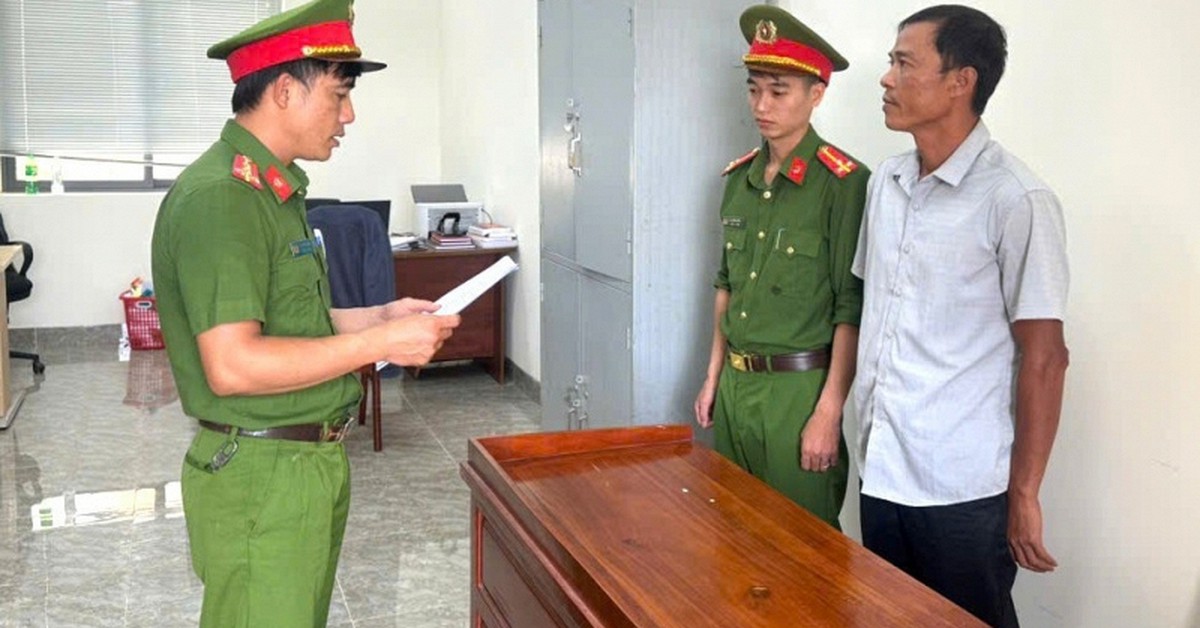 Công an điều tra giao dịch chuyển khoản 15 triệu đồng: Bắt tạm giam người đàn ông SN 1982