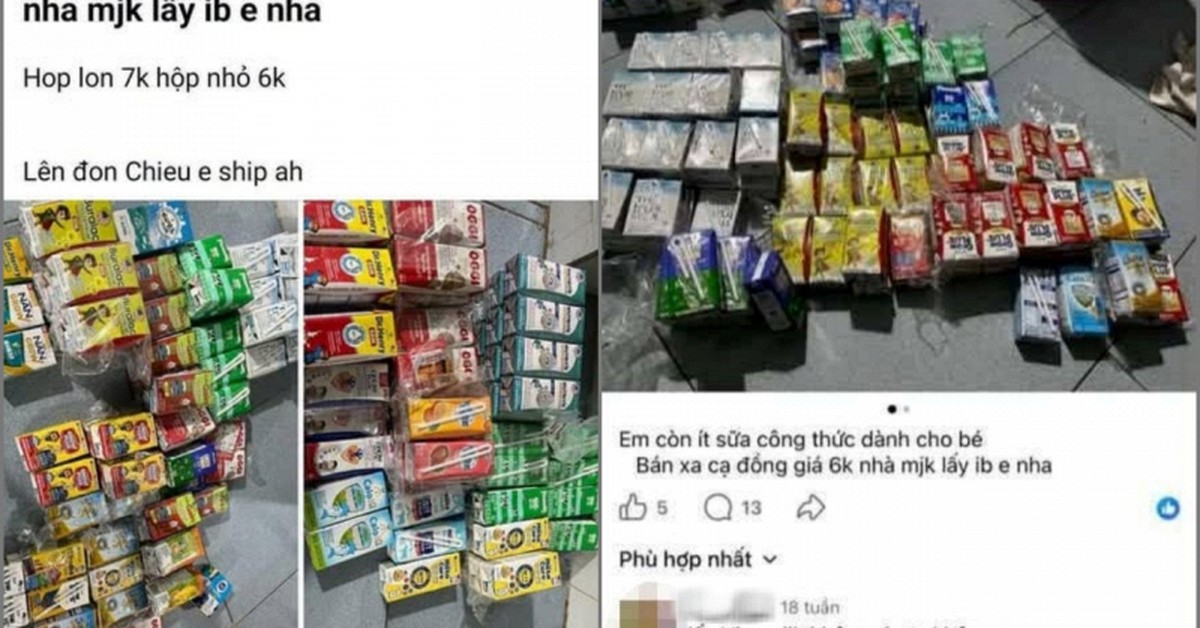 Vụ sữa của con bị giáo viên mang đi bán: Dân tình phát hiện tài khoản liên quan từng xả hàng loạt sữa giá rẻ