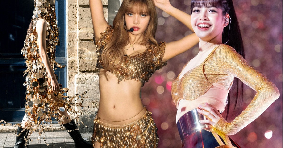 Vàng không bao giờ xuống giá là vàng ở trên người Lisa (BLACKPINK)