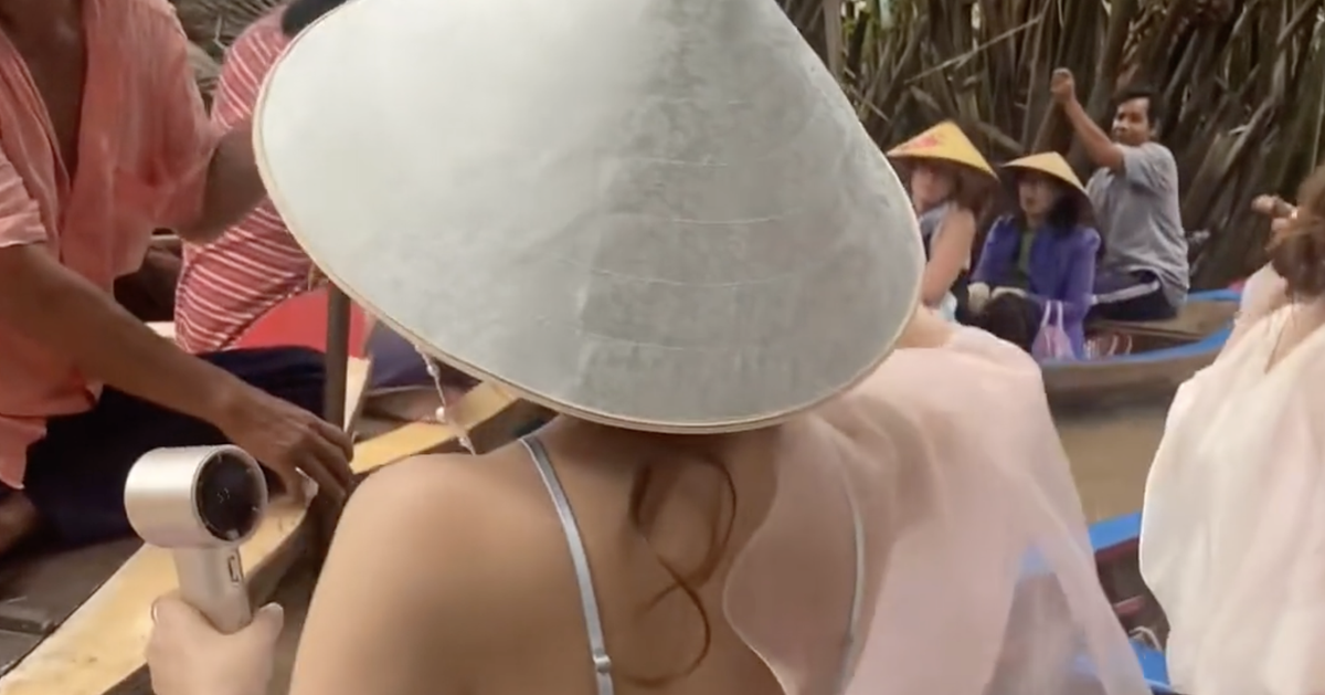 Vợ của ngôi sao nghìn tỷ Vbiz "náo loạn" miền Tây, lộ nhan sắc thật qua camera thường hút 1 triệu người xem!
