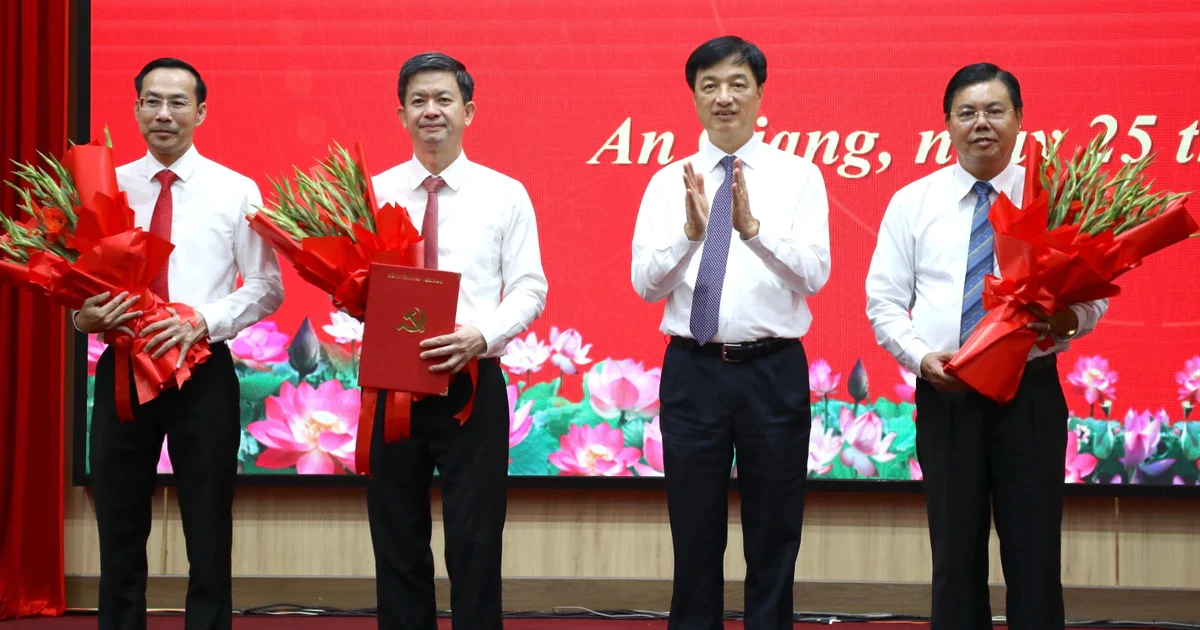 Ông Lê Quang Tùng giữ chức Bí thư Tỉnh ủy An Giang