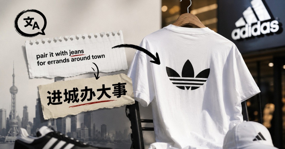 Một lỗi dịch ngớ ngẩn, 7 ngày bùng nổ: Tại sao đối thủ không thể bắt chước "chiêu độc" này của Adidas?