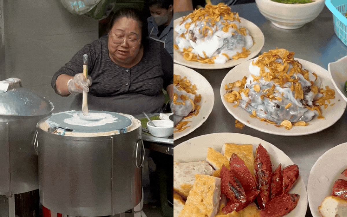 Quán bánh cuốn 3 năm liền đạt Michelin ẩn mình giữa lòng Hà Nội khiến khách Trung Quốc mê mẩn