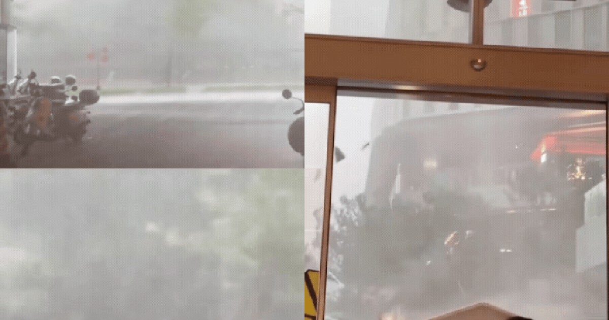 Cảnh tượng bão Noul đổ bộ Trung Quốc: Hơn 340.000 người sơ tán, hàng trăm chuyến bay bị hủy