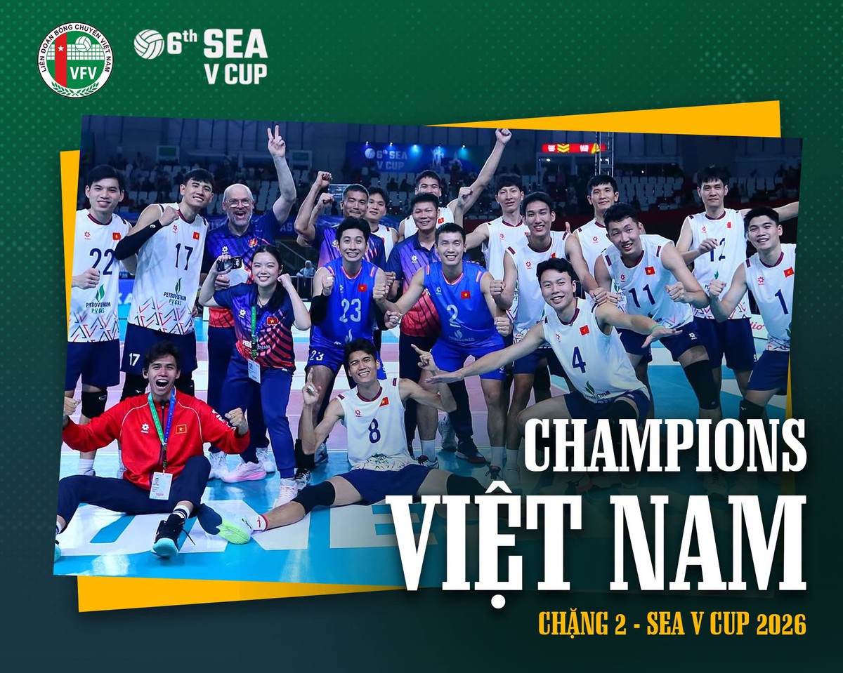 Lịch sử: Bóng chuyền nam Việt Nam đánh bại Thái Lan, lần đầu tiên lên ngôi vô địch SEA V.Cup