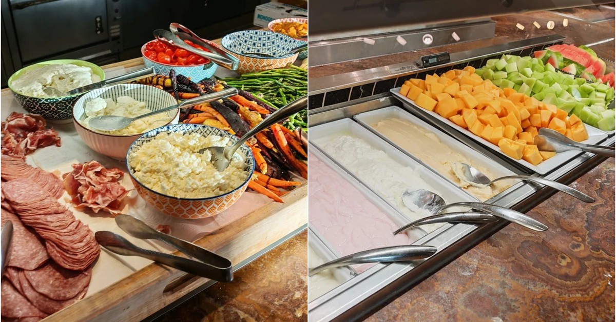 Trung bình bữa buffet 330.000 đồng tại canteen Đại học Stanford