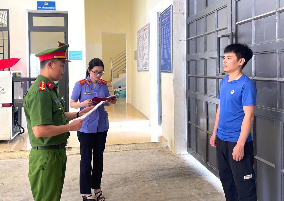 Thi hành lệnh bắt tạm giam Lê Thế Anh SN 1992