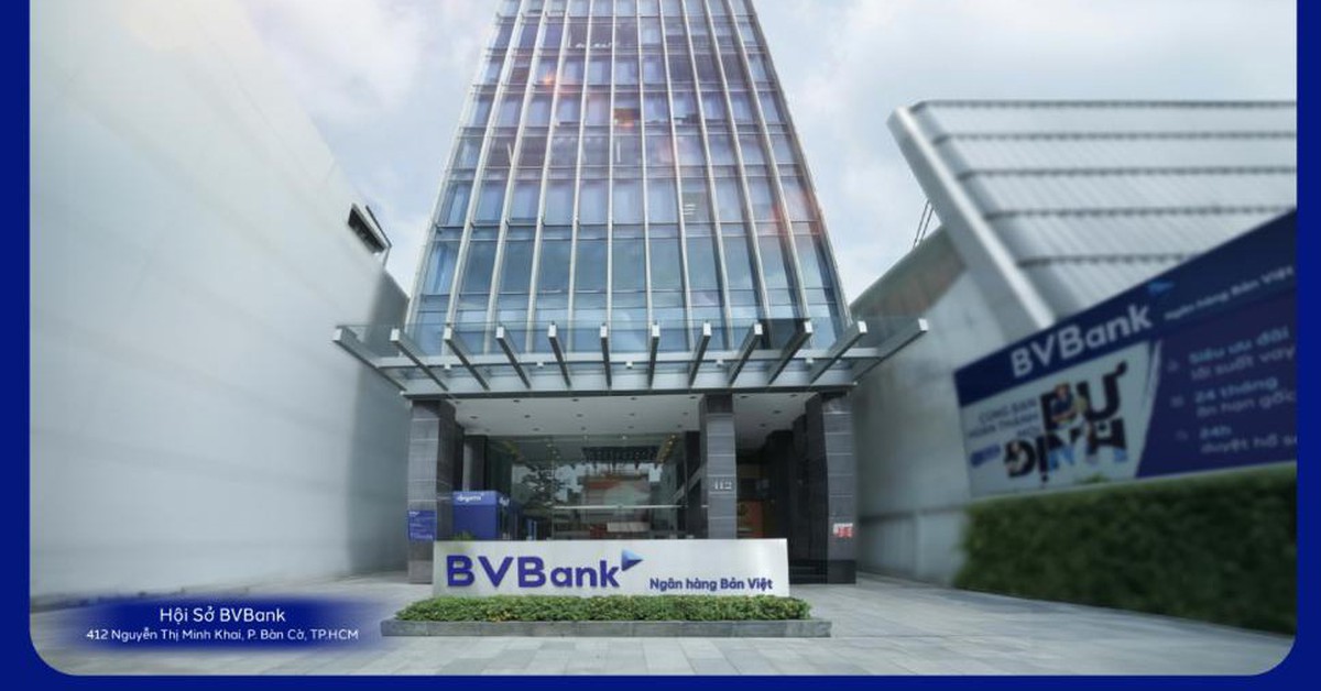BVBank: Lợi nhuận 6 tháng cao gấp gần 5 lần cùng kỳ, hoàn thành 80% kế hoạch cả năm
