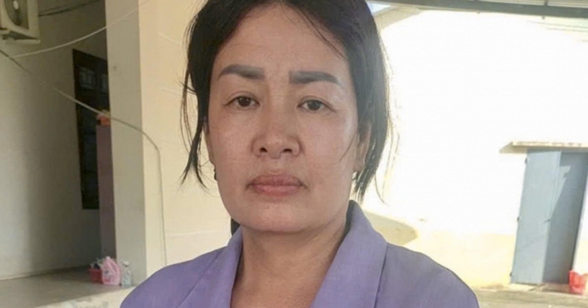Thi hành lệnh bắt tạm giam Nguyễn Thị Hồng 46 tuổi