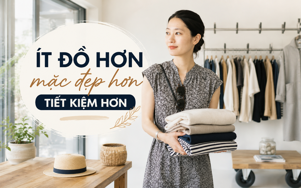 Mẹ 1 con chia sẻ: Bỏ gần nửa tủ quần áo, tôi tiết kiệm được gần 20 triệu đồng mỗi năm mà lại mặc đẹp hơn trước