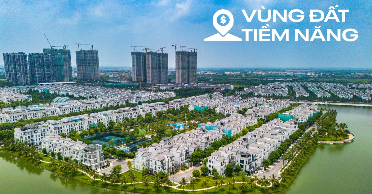 Toàn cảnh khu vực đầu và cuối tuyến đường sắt đô thị dài nhất Hà Nội: Một đầu là hạt nhân thành phố phía Tây, một đầu là tâm điểm nguồn cung bất động sản