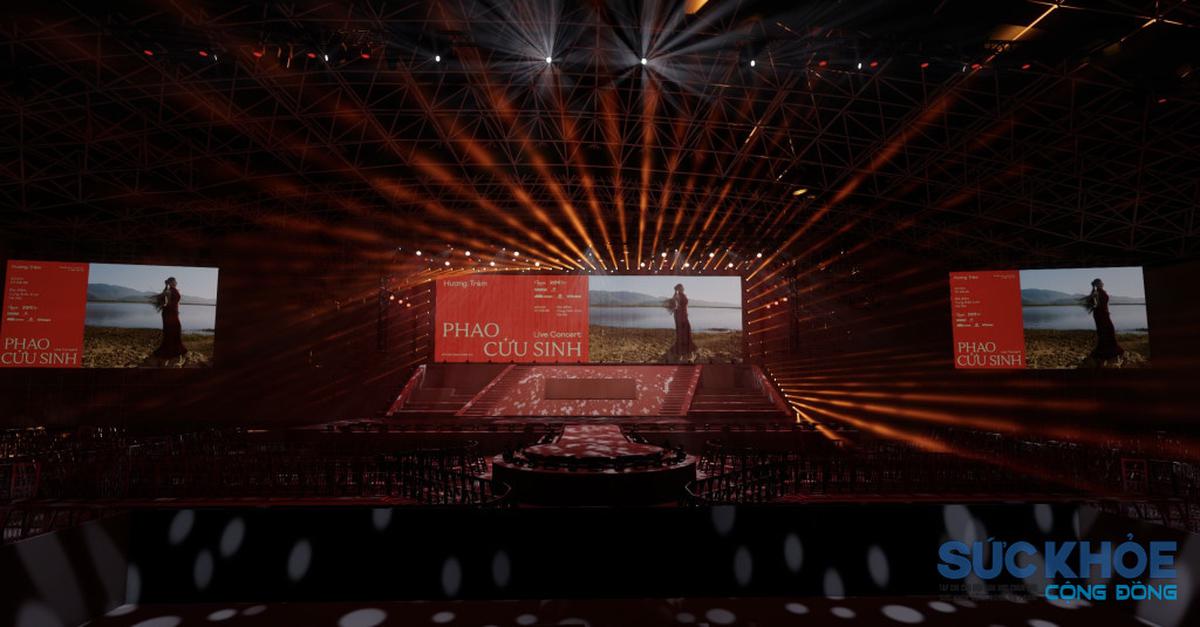 Hương Tràm chơi lớn với concert "Phao Cứu Sinh": Dựng sân khấu nghiêng như sóng biển, dàn nghệ sĩ khách mời toàn tên tuổi đình đám