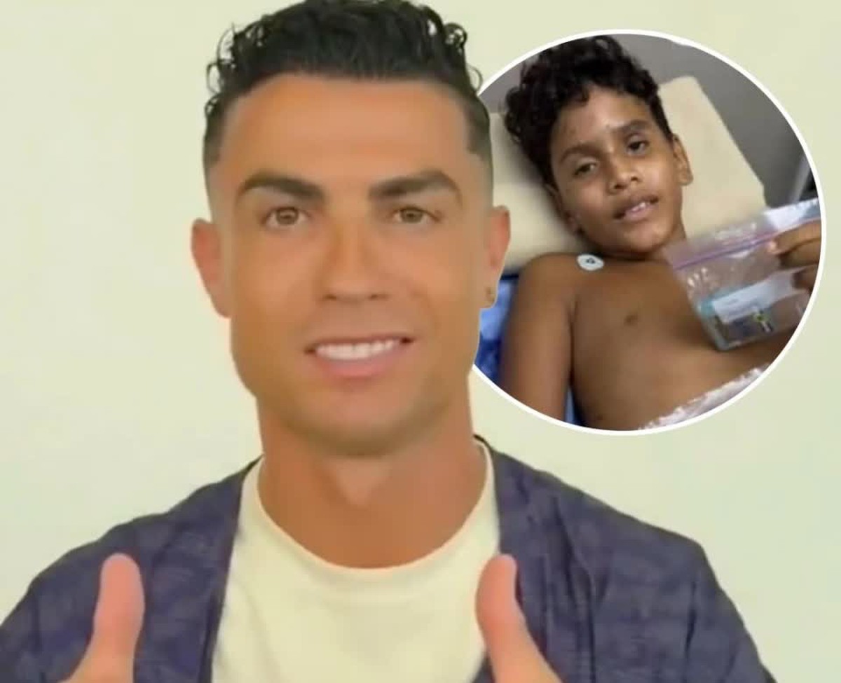 Món quà từ Ronaldo thắp sáng nụ cười cậu bé mất chân trong thảm họa động đất ở Venezuela