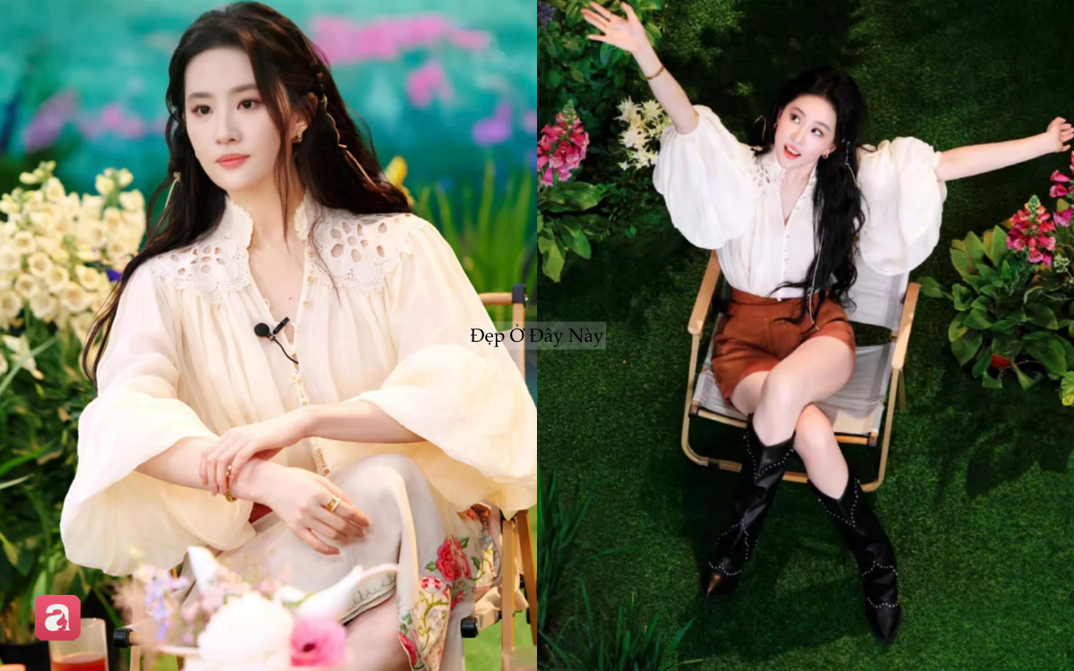 Áo "nàng thơ" như Lưu Diệc Phi khiến dân tình rần rần tìm mua theo: Mặc vừa trẻ trung vừa khéo che khuyết điểm