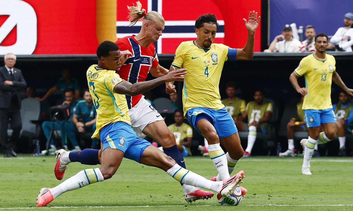 Cập nhật tỷ số Brazil vs Na Uy: Haaland lập cú đúp, Na Uy loại Brazil ở vòng 1/8 World Cup 2026