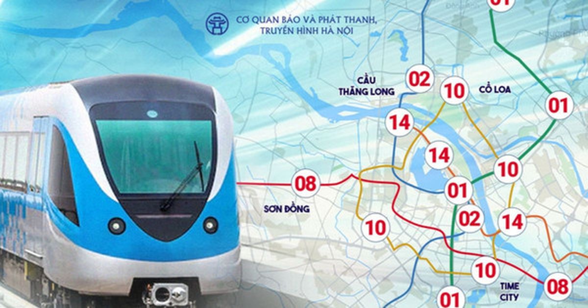 Định hình lại hạ tầng đường sắt đô thị Hà Nội