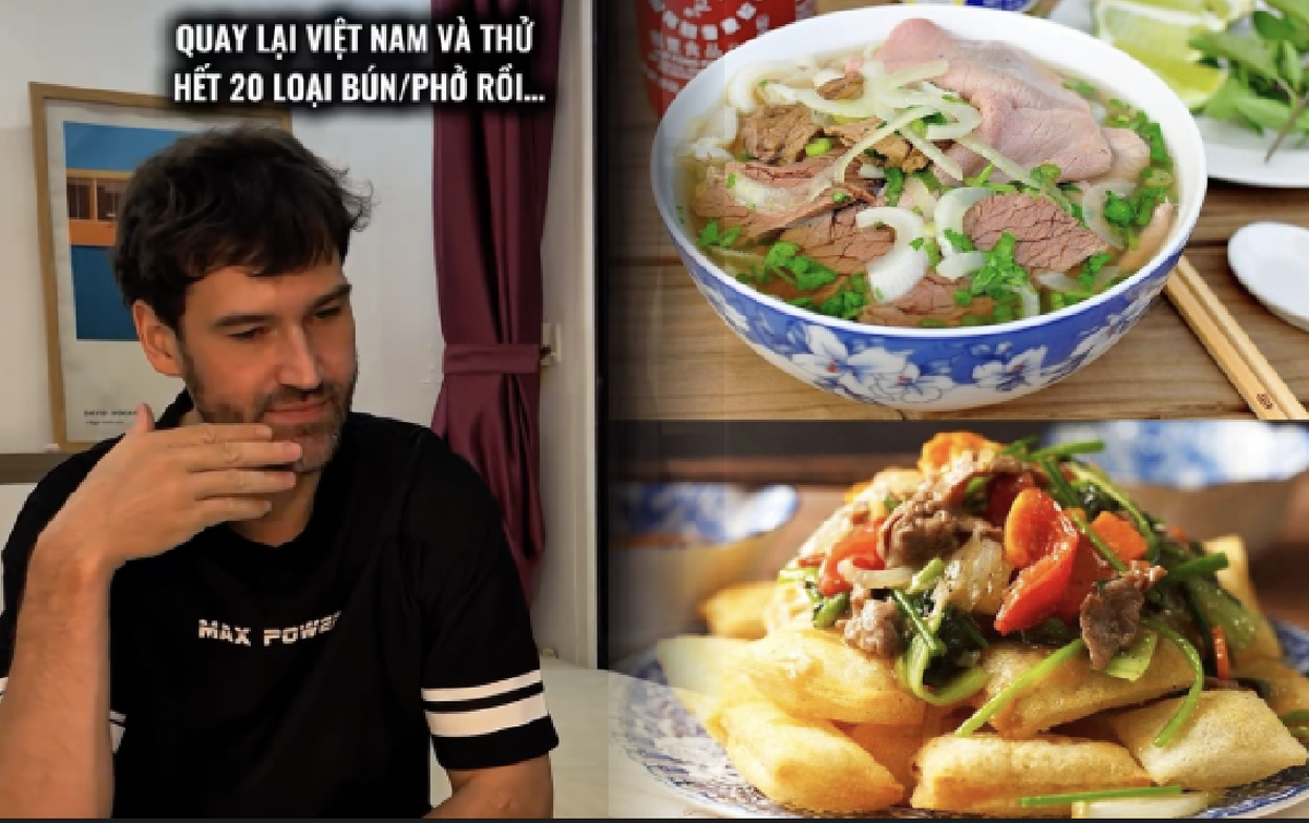 Khách Nga ngỡ ngàng vì ẩm thực Việt: Ăn gần 20 loại bún, phở vẫn bị người Việt bảo còn nhiều lắm