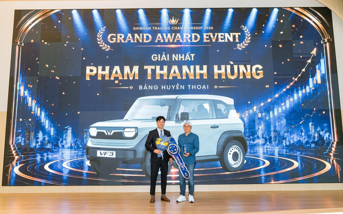 Khoảnh khắc nhận VinFast VF3 và điều Quán quân Chứng Trường Huyền Thoại 2026 tiết lộ