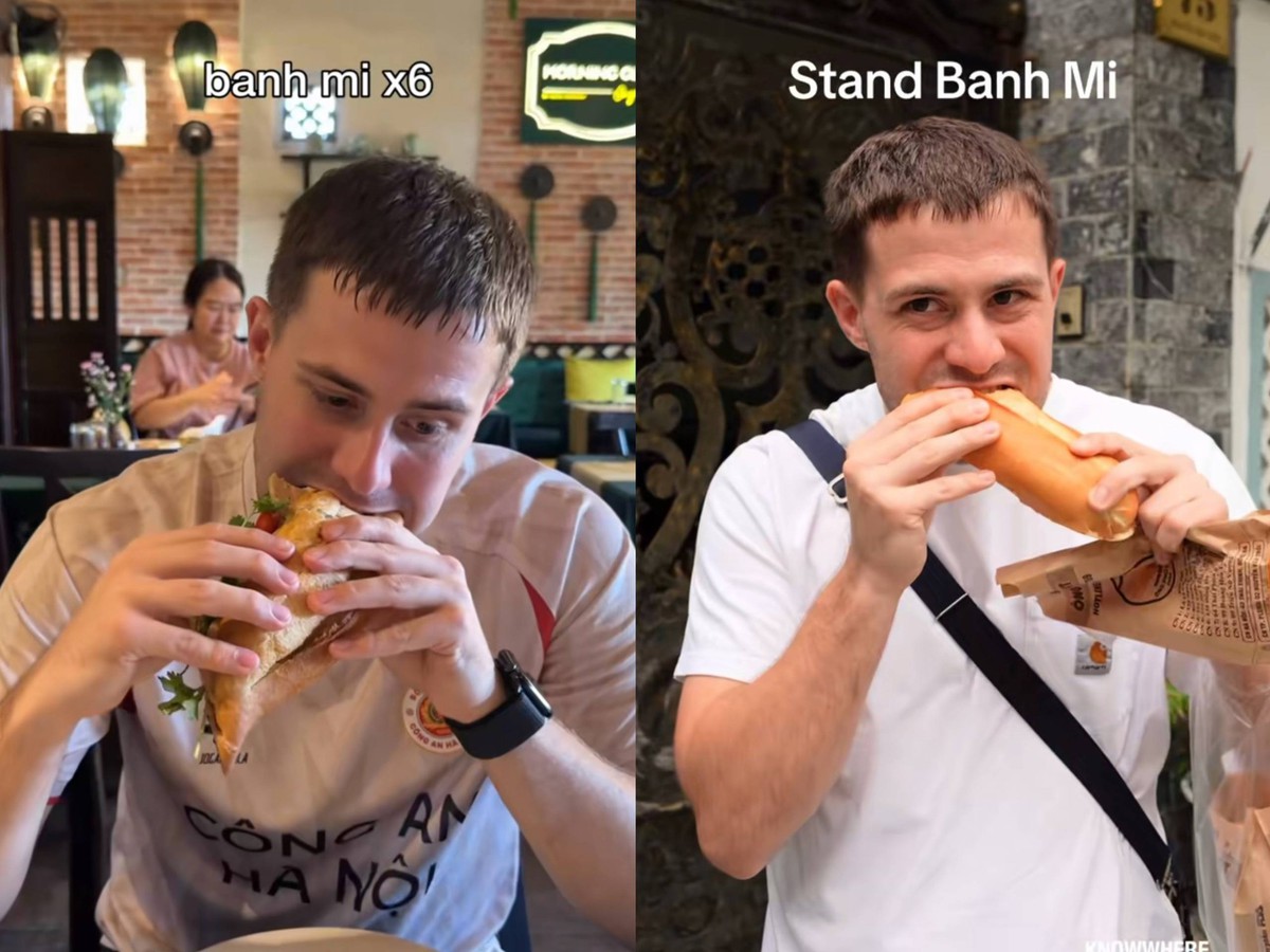 Ăn 6 ổ bánh mì trong 1 ngày ở Hội An, khách Tây khiến người Việt cũng phải chào thua
