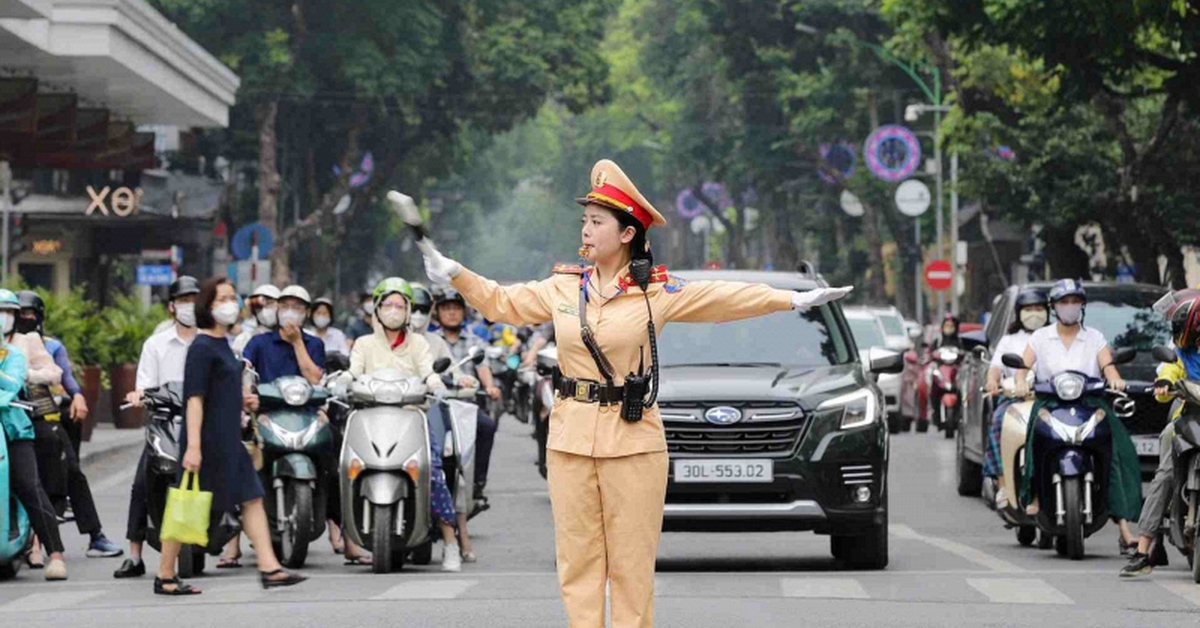 Công an Hà Nội thông tin đến toàn bộ người tham gia giao thông từ 7 giờ sáng mai