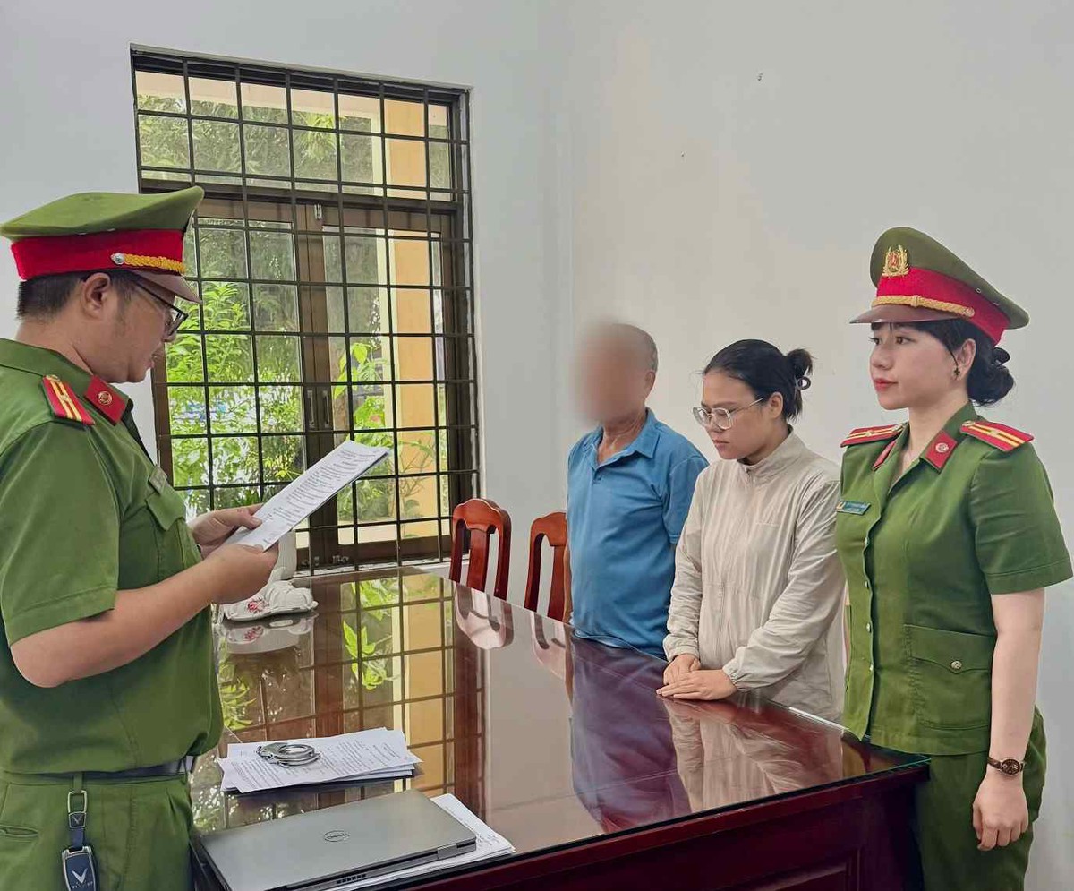 Thi hành lệnh bắt Nguyễn Thụy Bích Hồng SN 1991