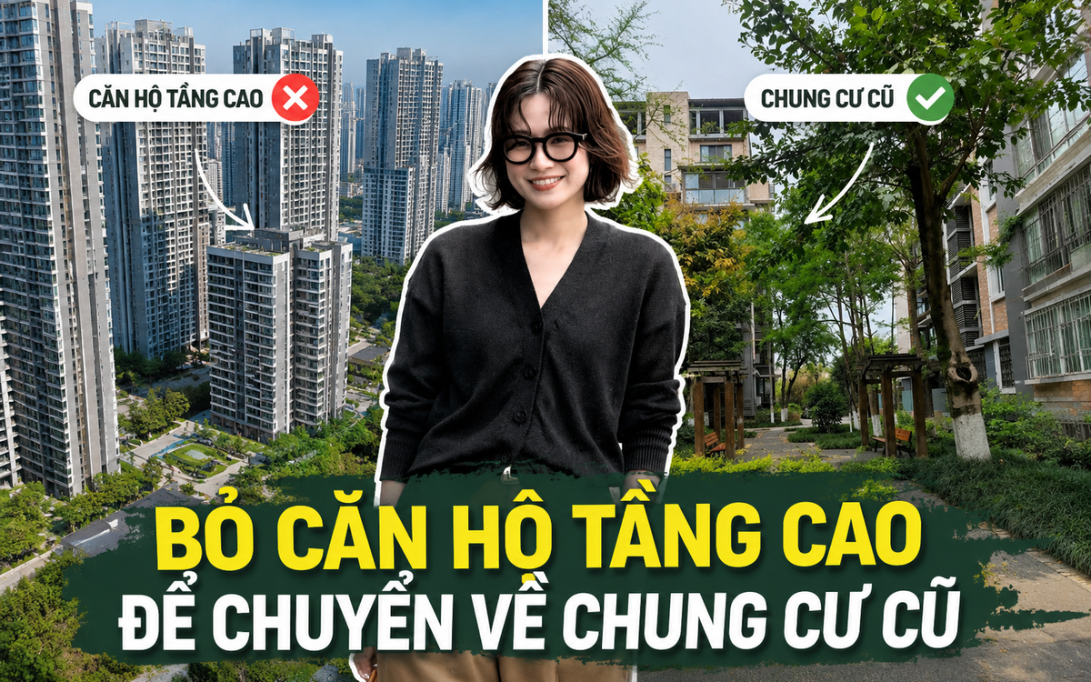 Nhiều người bán căn hộ tầng cao để chuyển về chung cư cũ: Sau vài năm ở mới nhận ra mình đã trả tiền cho quá nhiều thứ không thực sự dùng