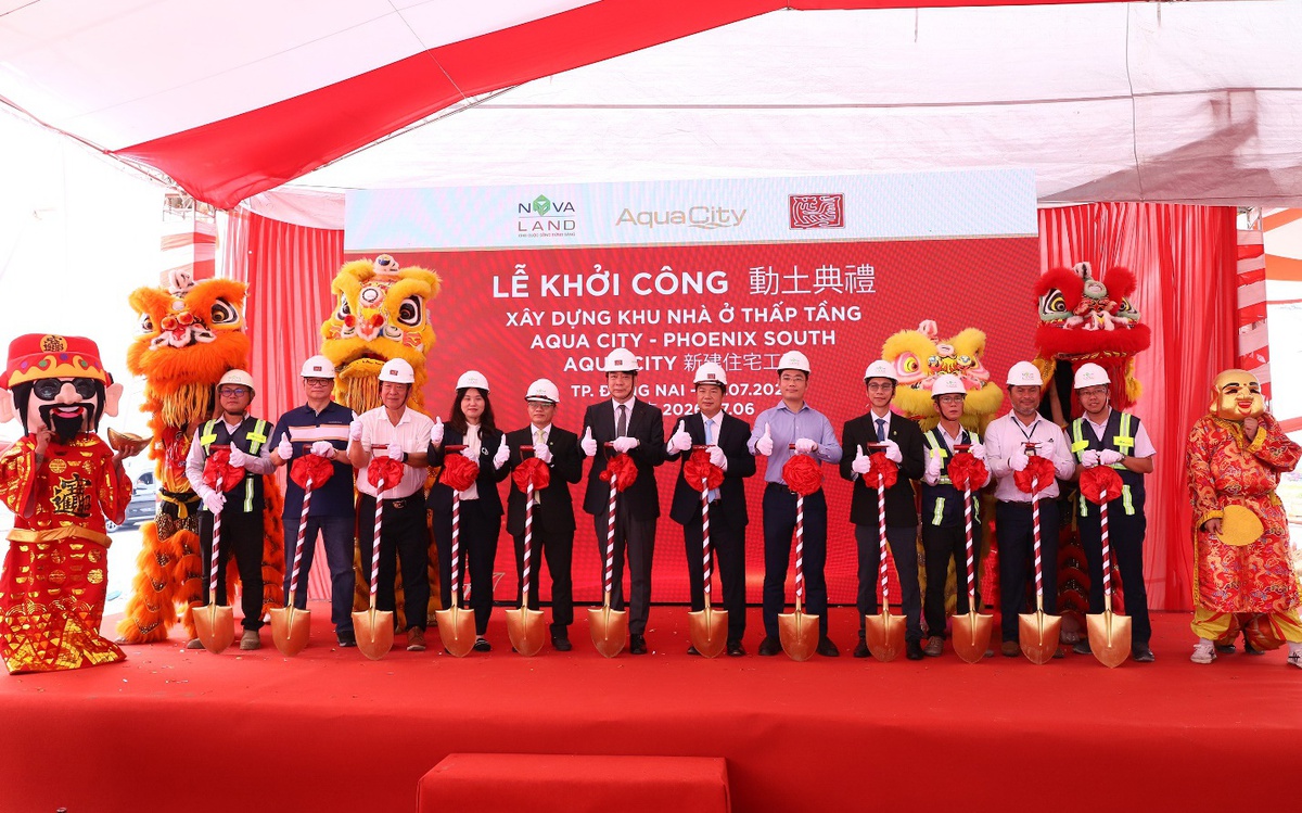 Novaland và nhà thầu Đài Loan (Trung Quốc) bắt tay tại đại đô thị Aqua City