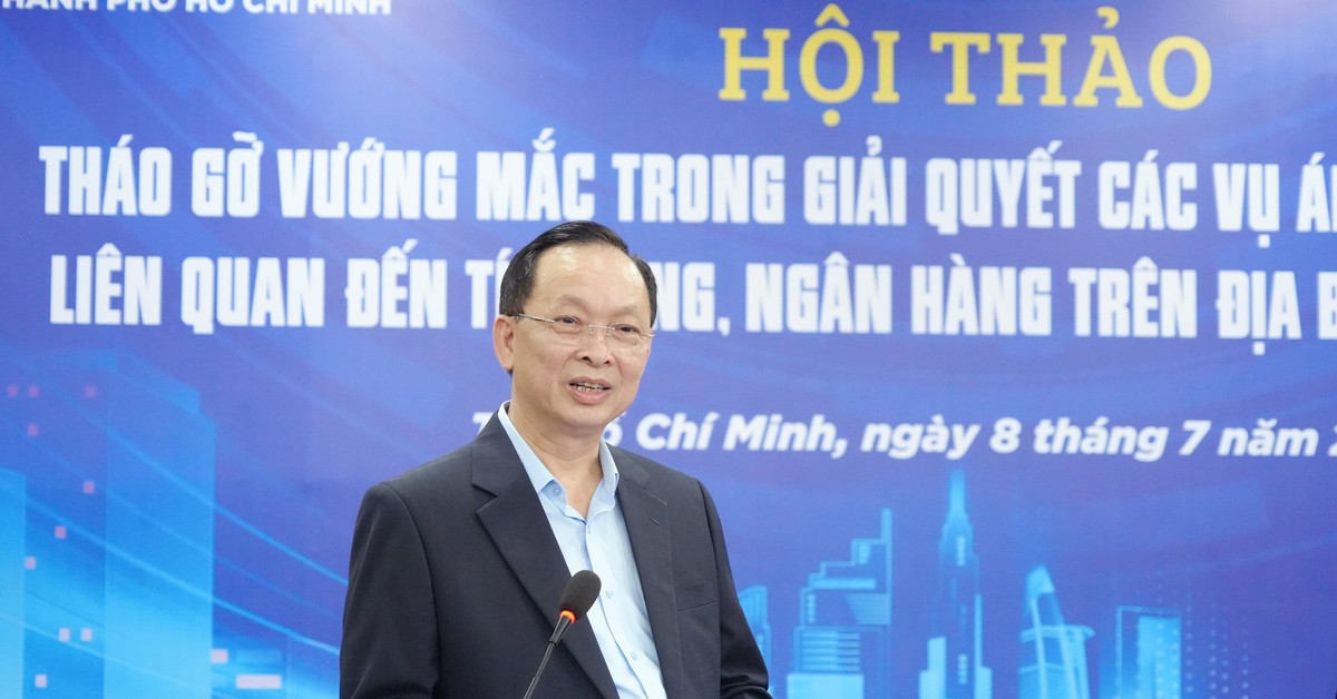 Đẩy nhanh tháo gỡ vướng mắc trong giải quyết các vụ án tín dụng, ngân hàng tồn đọng