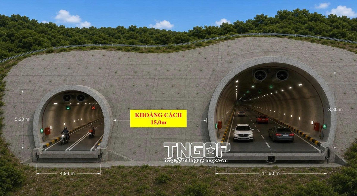 Việt Nam sẽ có hầm xuyên núi kết nối Thủ đô với 2 tỉnh miền núi do Tập đoàn Đèo Cả thi công