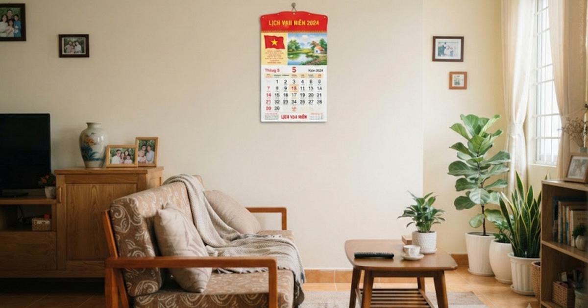 Vì sao nhiều gia đình vẫn thích dùng lịch treo tường?